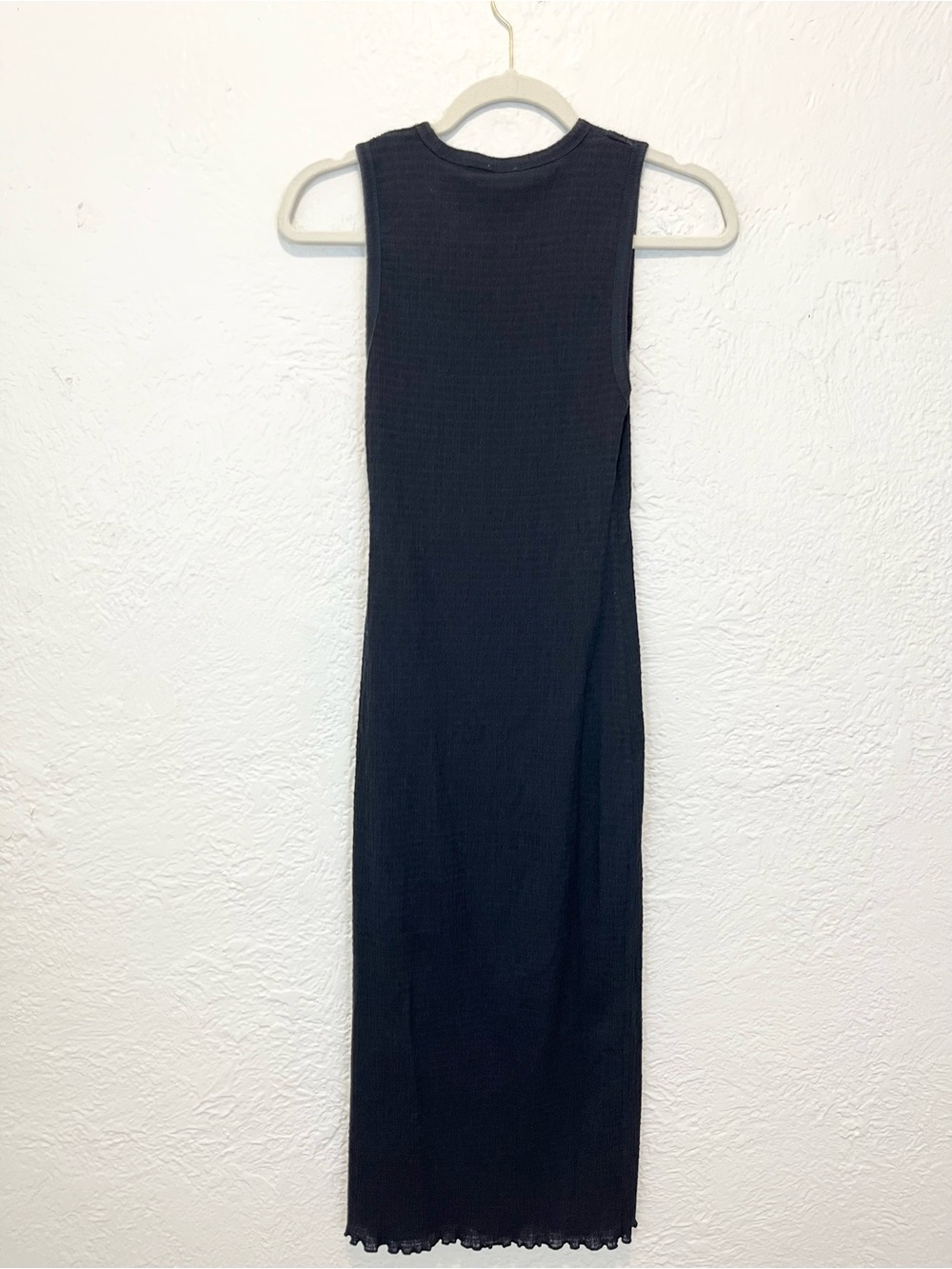Wilfred Midi Dress Black Stretch Small S - Picture 11 of 11